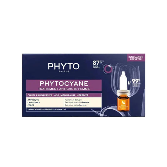 Phyto Phytocyane Progressive Ampoules - Medaid