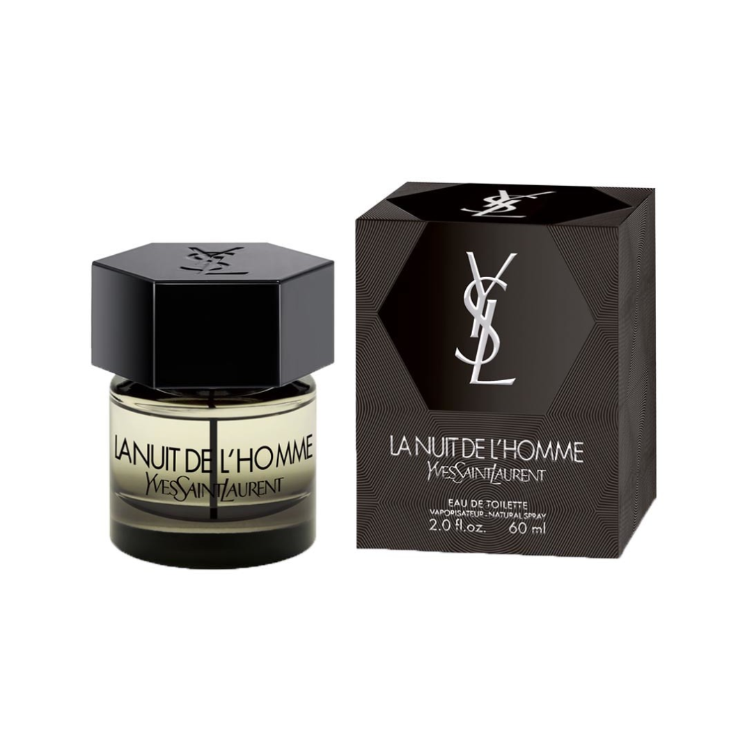Yves Saint-Laurent La Nuit De L'Homme Eau De Toilette For Men - Medaid
