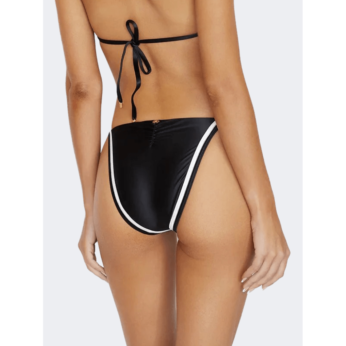 Pq Swim Strappy Women Beach Slip Black - Medaid