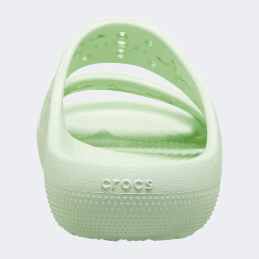 Crocs Classic Floral Cut Out Unisex Lifestyle Slippers Jade Tint - Medaid