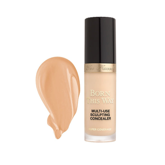 TOO FACED BORN THIS WAY SUPER COVERAGE MULTI-USE LONGWEAR CONCEALER (NUDE) - Medaid