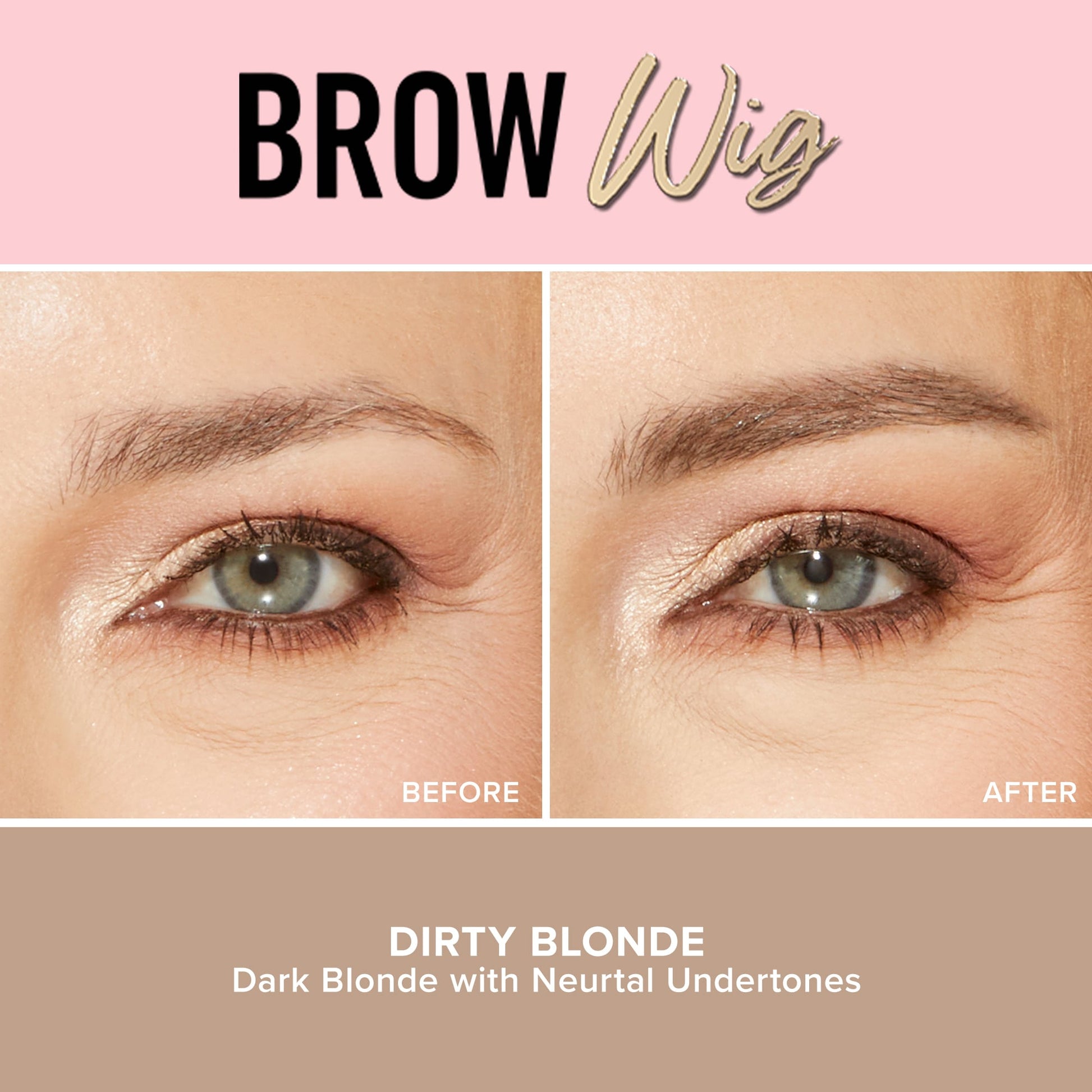 TOO FACED BROW WIG EYEBROW GEL (DIRTY BLONDE) - Medaid - Lebanon