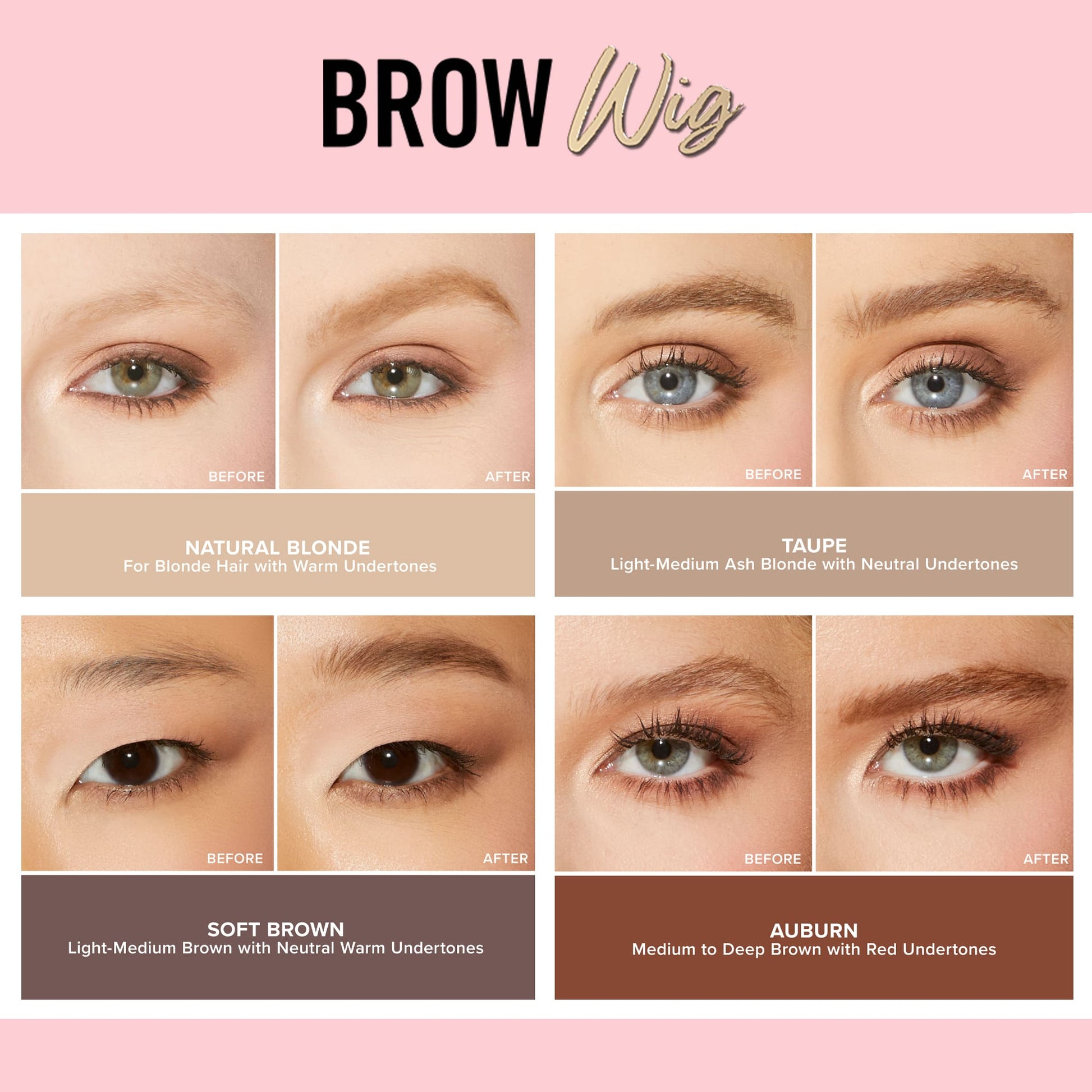 TOO FACED BROW WIG EYEBROW GEL (DIRTY BLONDE) - Medaid - Lebanon