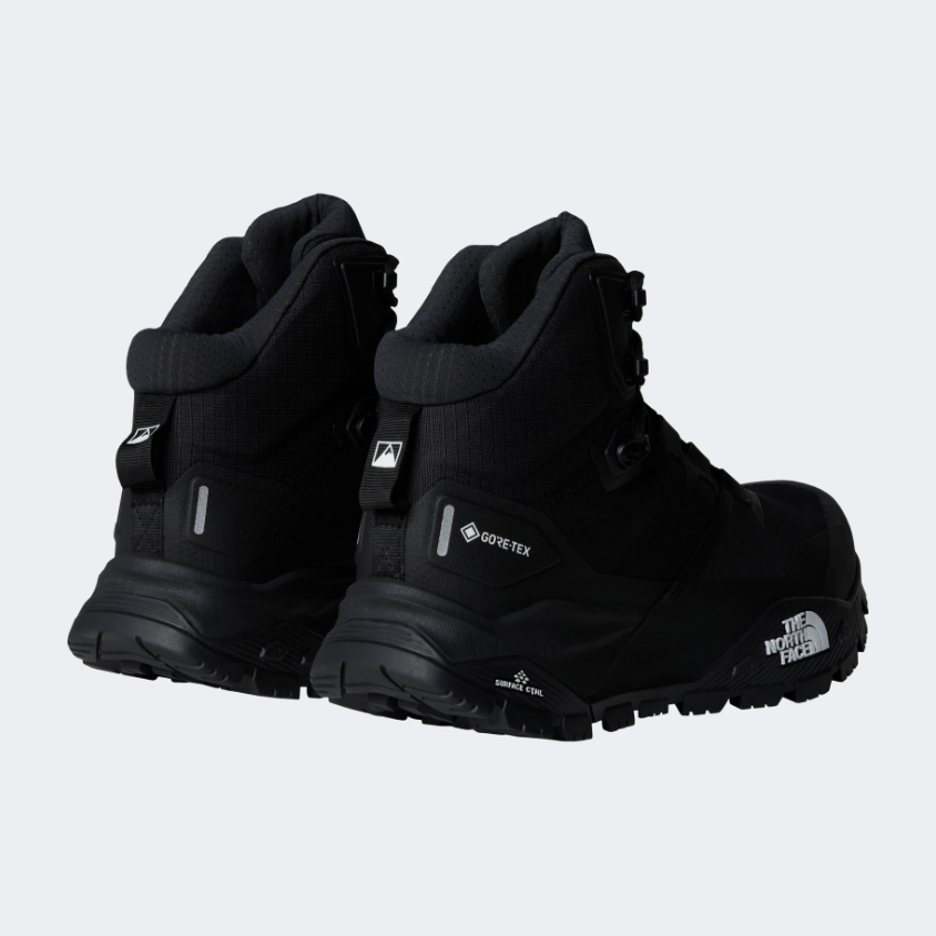 The North Face Offtrail Hike Mid Goretex Men Hiking Shoes Black/White - Medaid