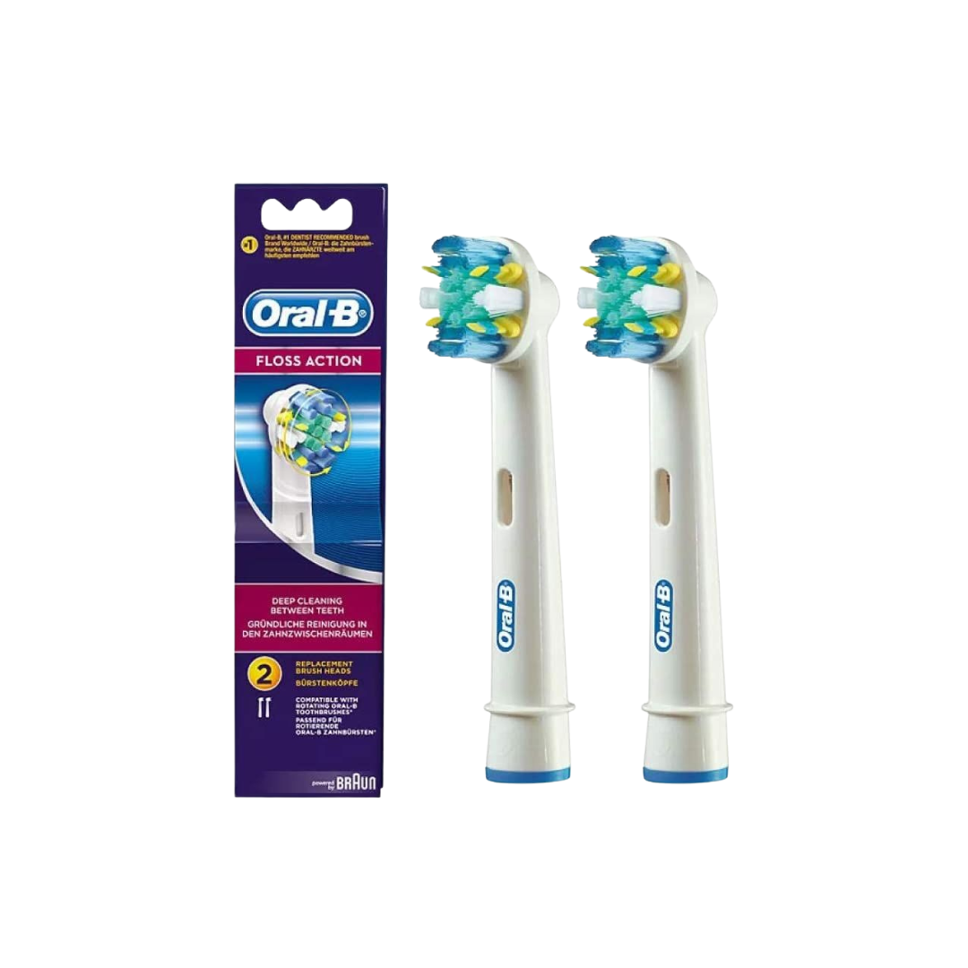 Oral-B Floss Action Replacement Head - Pack of 2 - Medaid