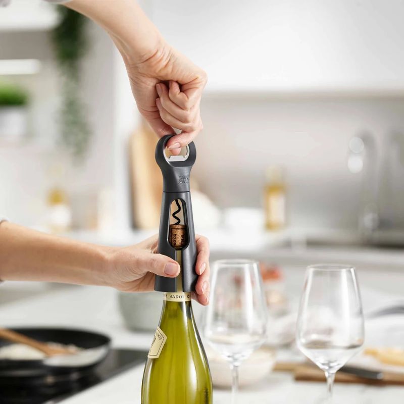 Joseph Joseph BarStar 3-in-1 Grey Corkscrew - Medaid