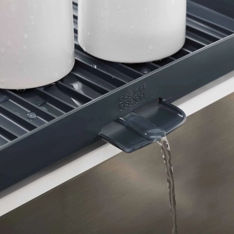 Joseph Joseph Y-Rack 2-tier Dish Rack Grey - Medaid