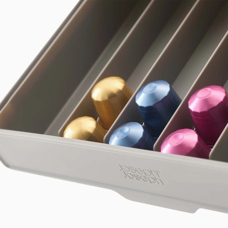 Joseph Joseph CupboardStore™ Grey Under-shelf Coffee Pod Drawer - Medaid