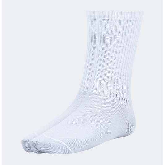 Top Ten Soft Unisex Lifestyle Socks White - Medaid