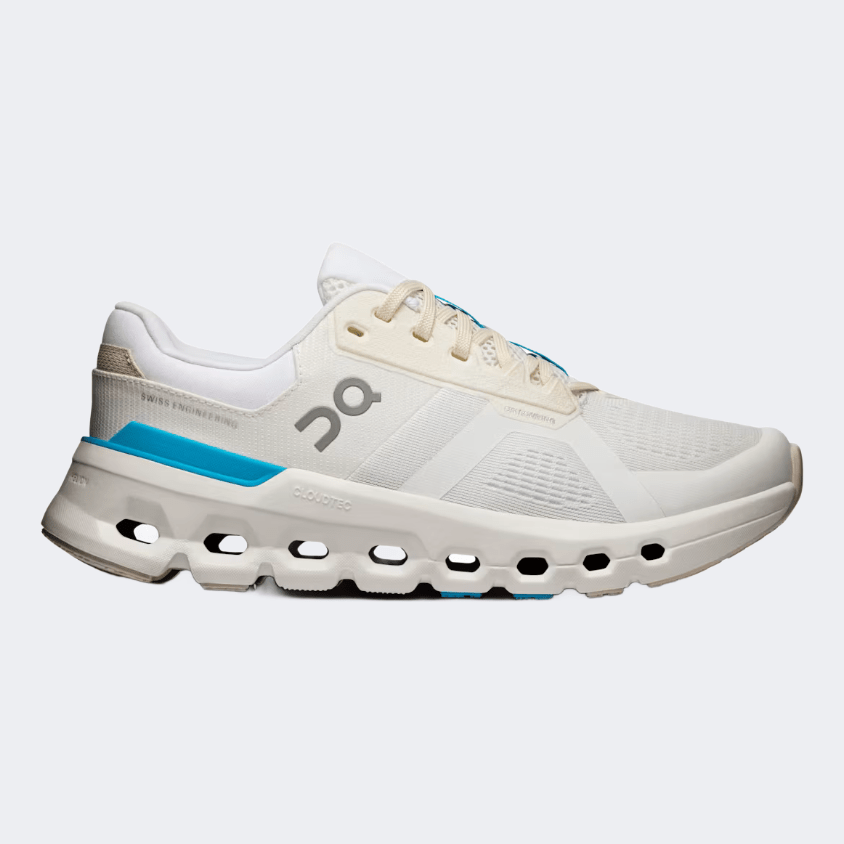 On Cloudrunner 2 Women Running Shoes White/Horizon - Medaid
