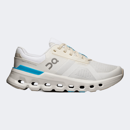 On Cloudrunner 2 Women Running Shoes White/Horizon - Medaid