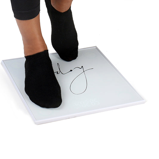 31 CM X 31 CM, Household Digital Scale for Body Weight, Digital Weighing Machine, Accurate LCD Backlight Display - Medaid