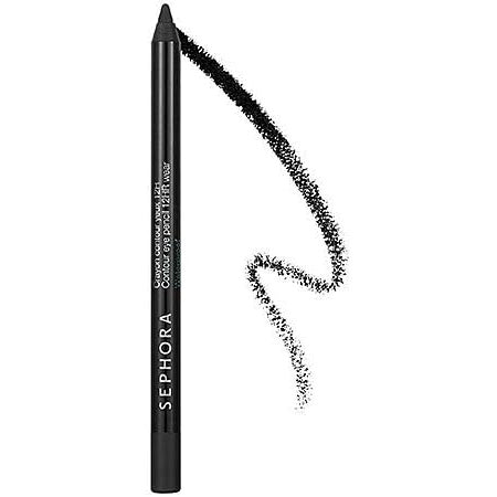 SEPHORA COLLECTION Contour Eye Pencil 12hr Wear Waterproof 0.04 Oz 01 Black Lace - Black - Medaid