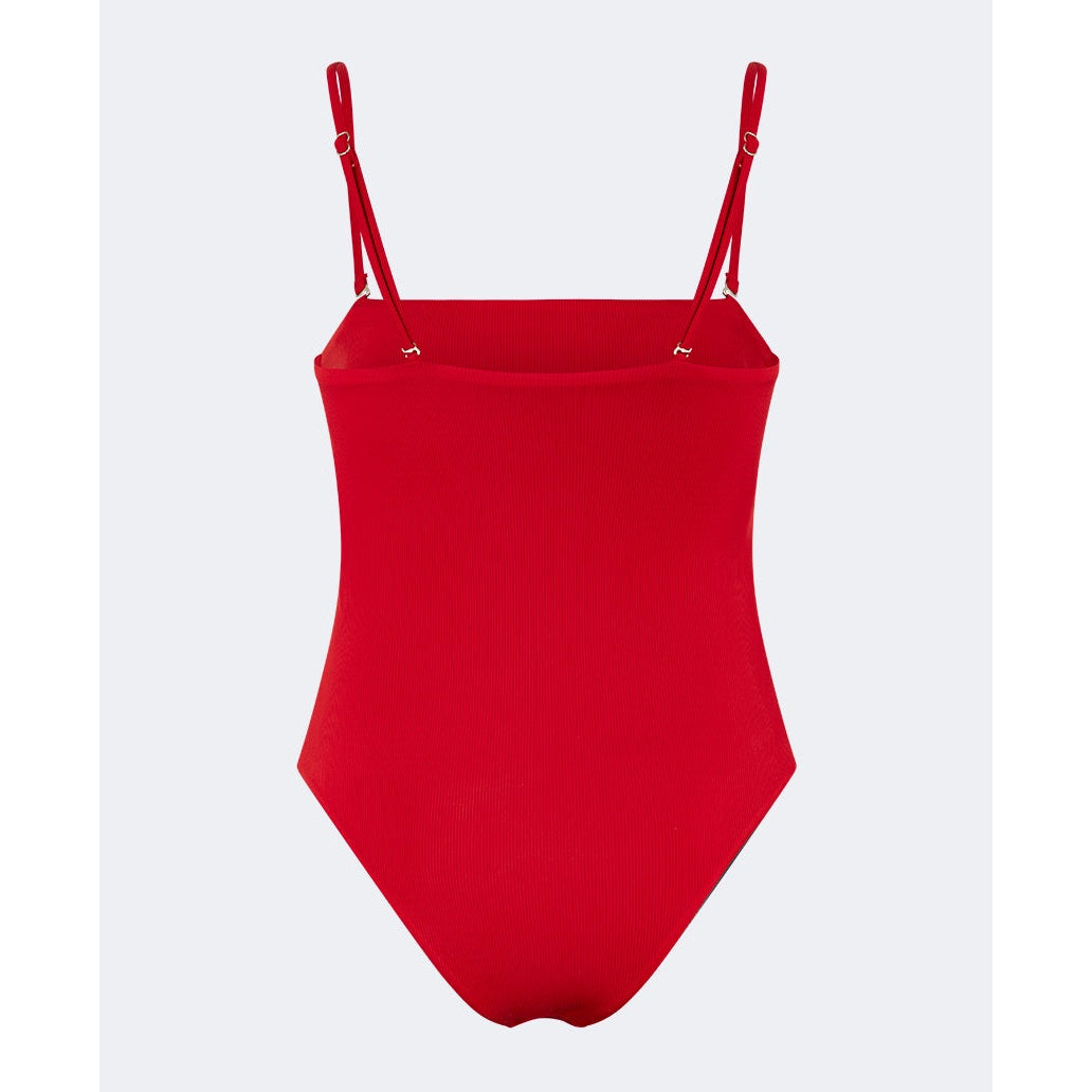 Oil And Gaz Modern Women Beach Monokini Red - Medaid