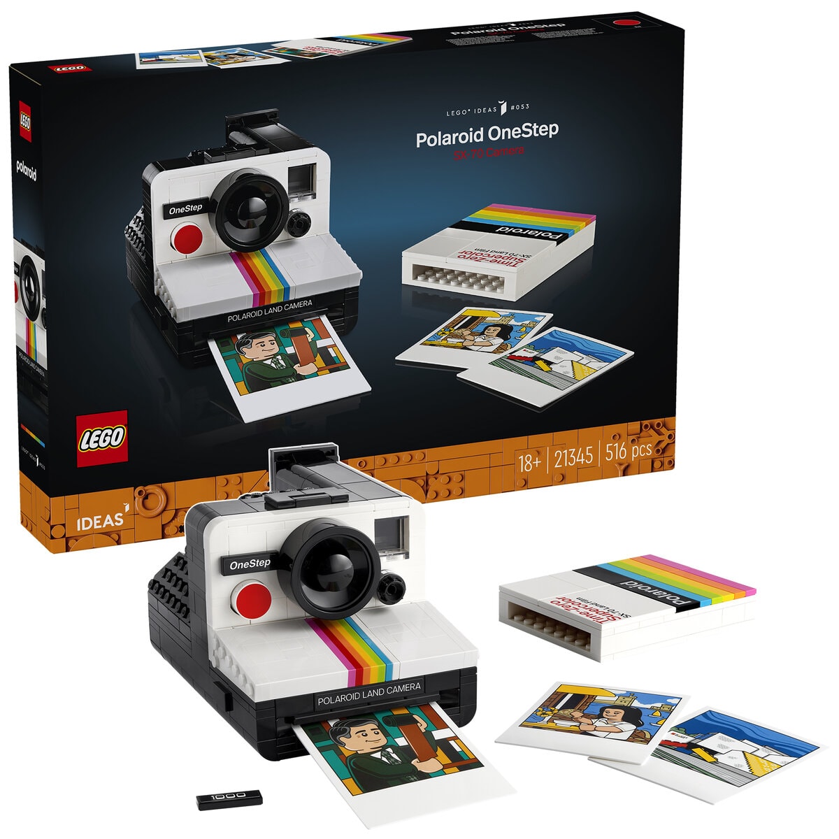 Polaroid One Step SX 70 Camera, 516 pcs - Medaid International