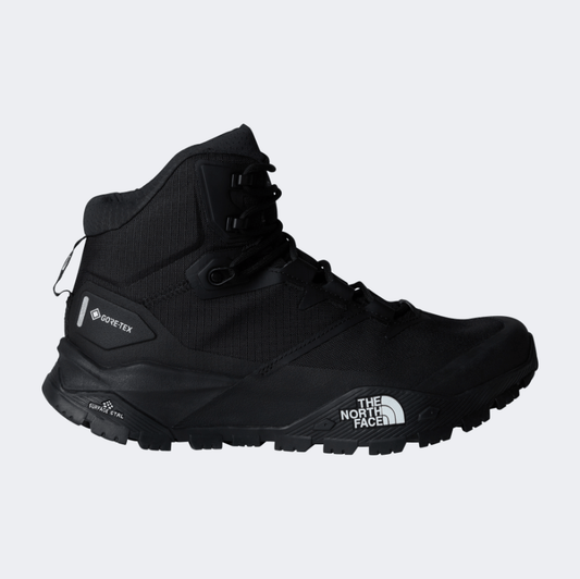 The North Face Offtrail Hike Mid Goretex Men Hiking Shoes Black/White - Medaid