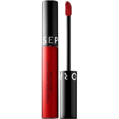 Sephora Collection Cream Lip Stain Liquid Lipstick - 96 Red Velvet - Medaid