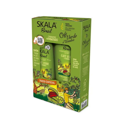 Skala Green Coffee And Ucuuba Approved Shampoo & Conditioner - Medaid
