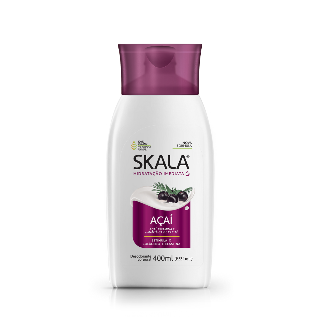 Skala Açai Body Moisturizer Cream 400ml - Medaid