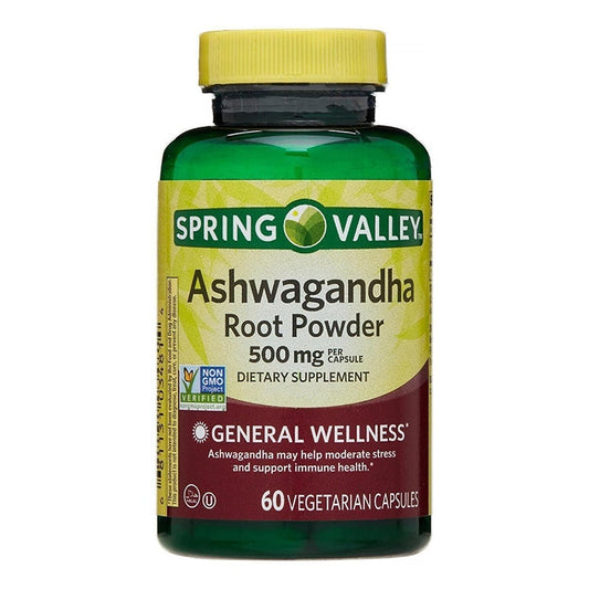 Ashwagandha Capsules - Spring Valley - Medaid