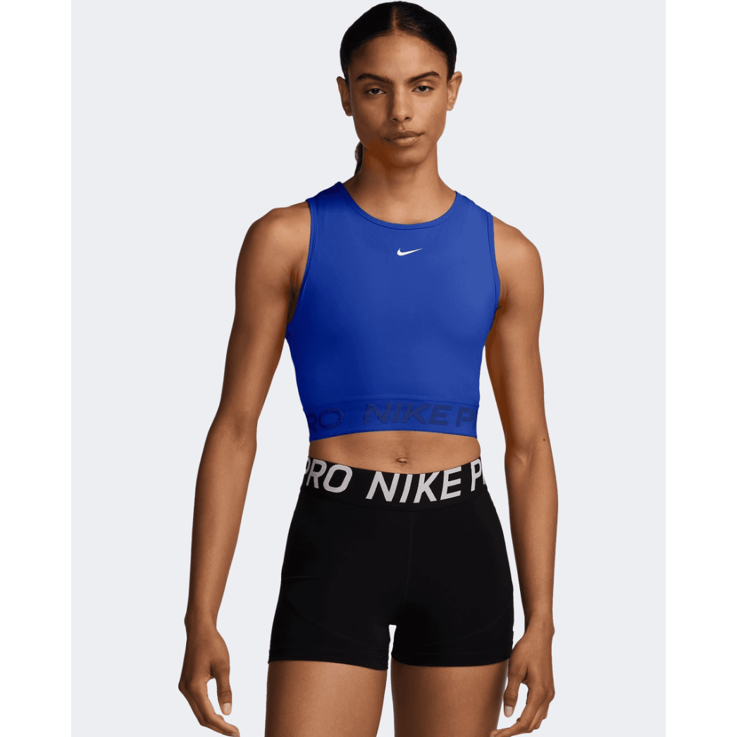 Nike Pro Df 365 Women Training Tank Hyper Royal/White - Medaid