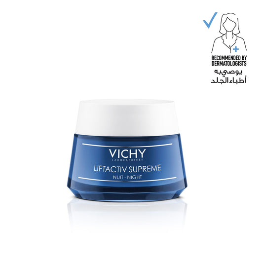 Liftactiv Supreme Anti Aging Face Moisturizer Night Cream with Vitamin C - Medaid