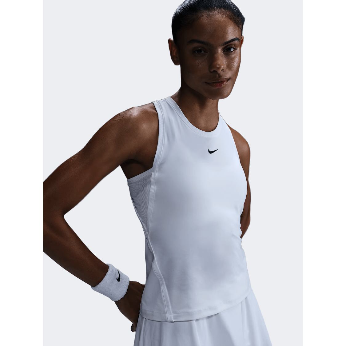 Nike Victory Women Tennis Tank White - Medaid