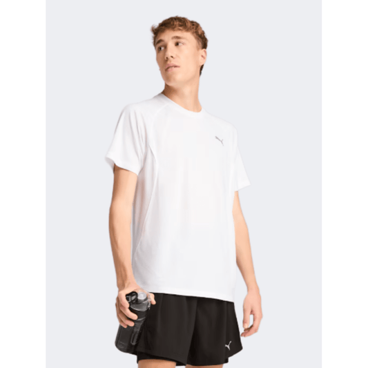 Puma Velocity Men Running T-Shirt White - Medaid