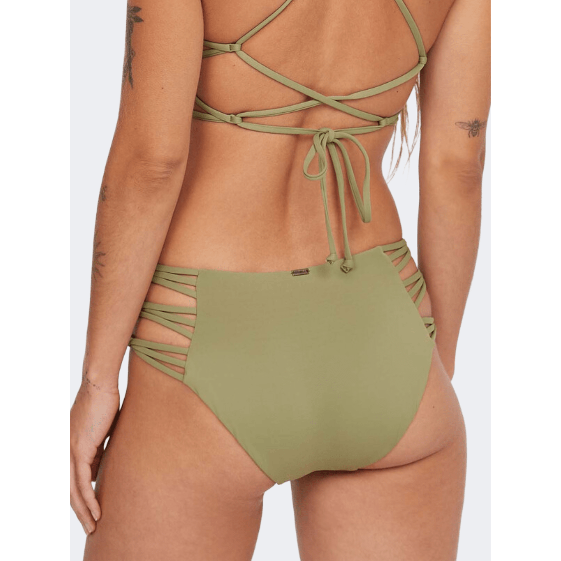 Oneill Boulders Strappy Sides Bottoms Women Beach Slip Green - Medaid International