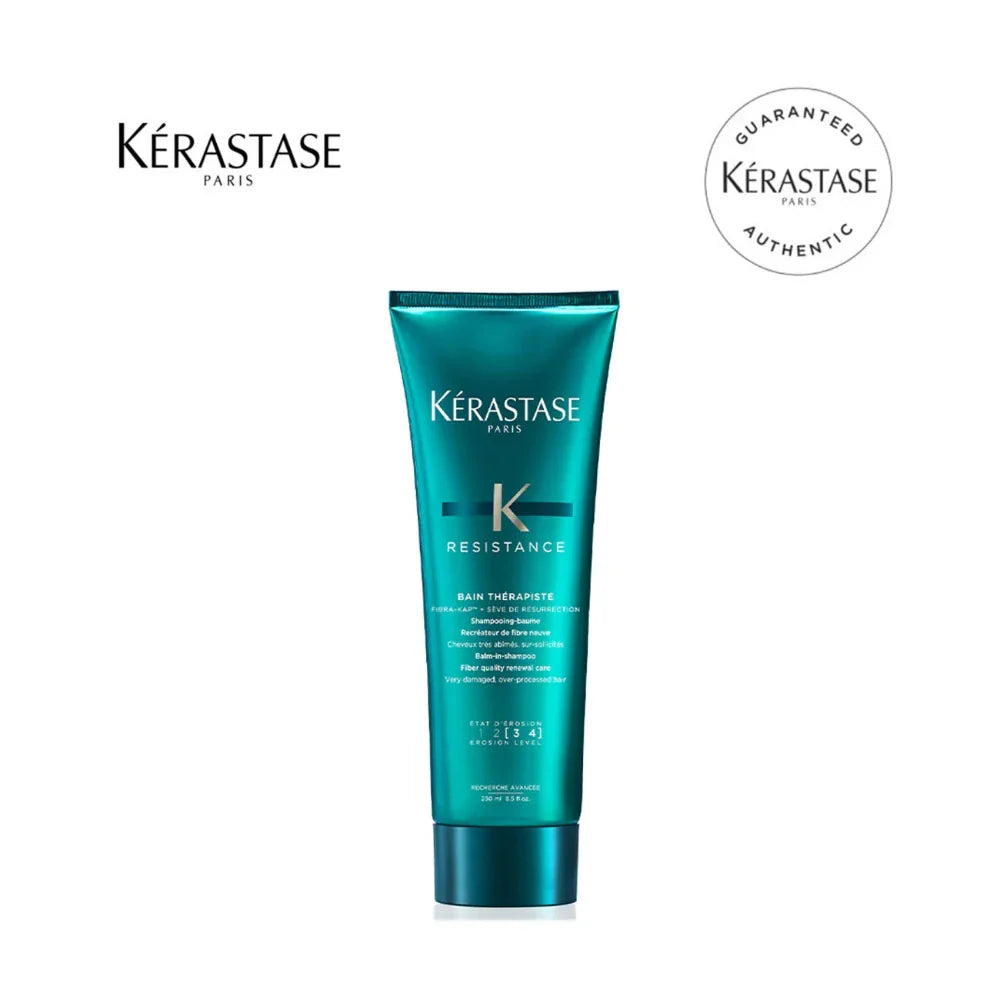 Resistance Bain Thérapiste - Balm-in-Shampoo - Fiber Quality Renewal Care - Very Damaged, Over-Processed Hair - Medaid International