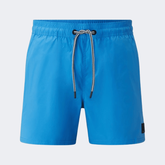 Fire And Ice Nelson2 Men Beach Swim Short Vintage Blue - Medaid