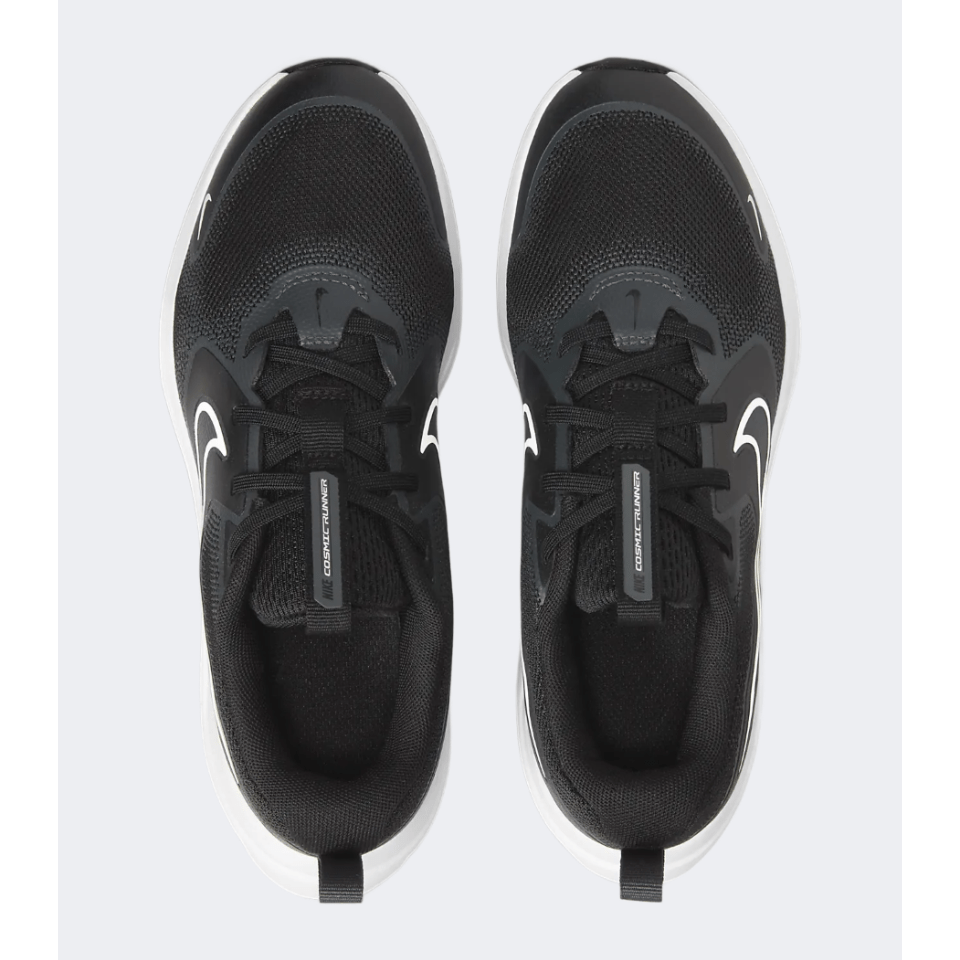 Nike Cosmic Gs Boys Running Shoes  Black/White - Medaid