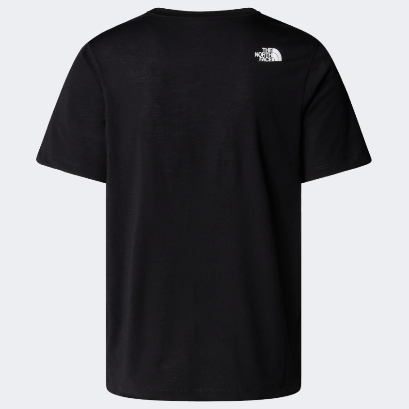 The North Face Foundation Abstract Graphic Men Lifestyle T-Shirt Black - Medaid