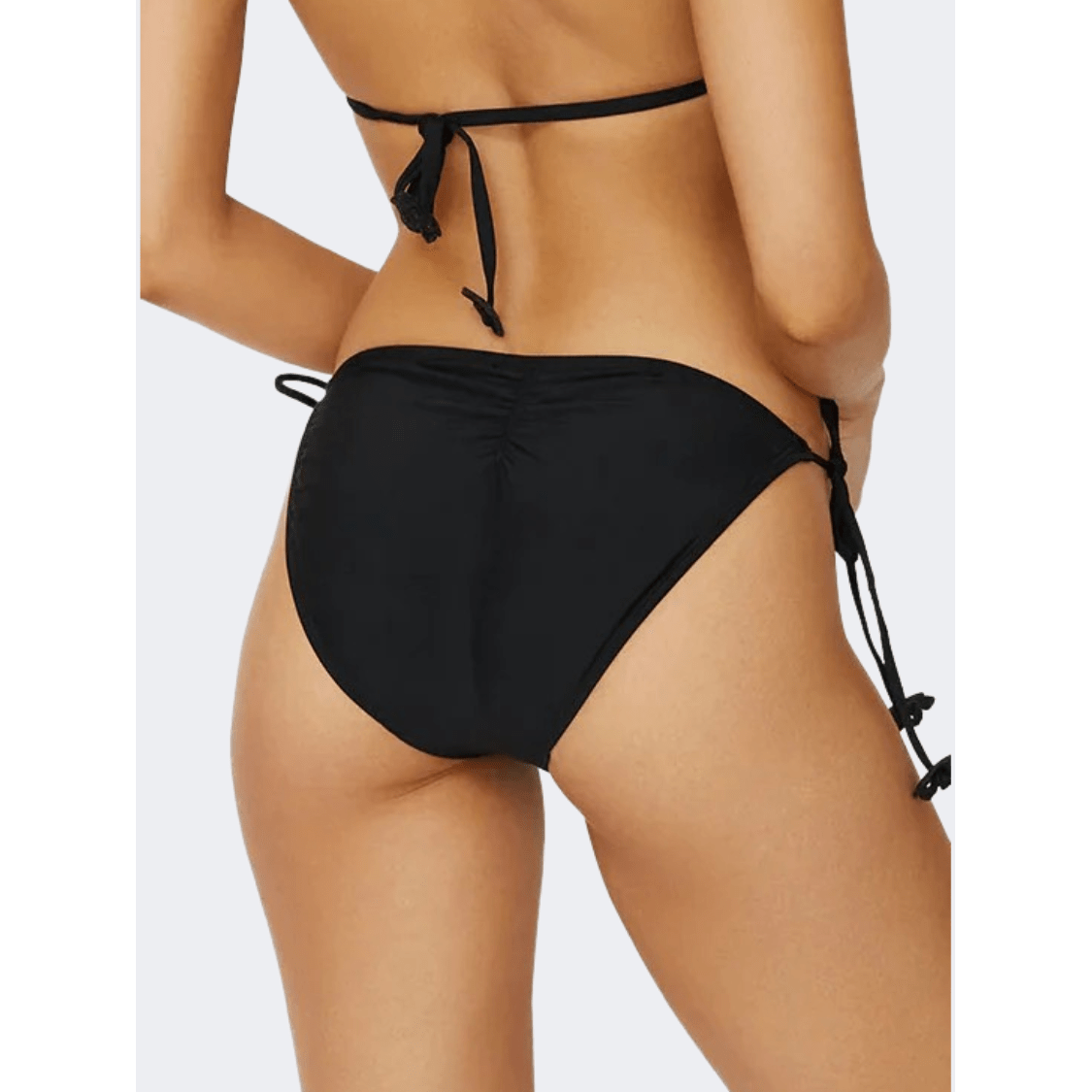 Pq Swim Tie Women Beach Slip Black - Medaid