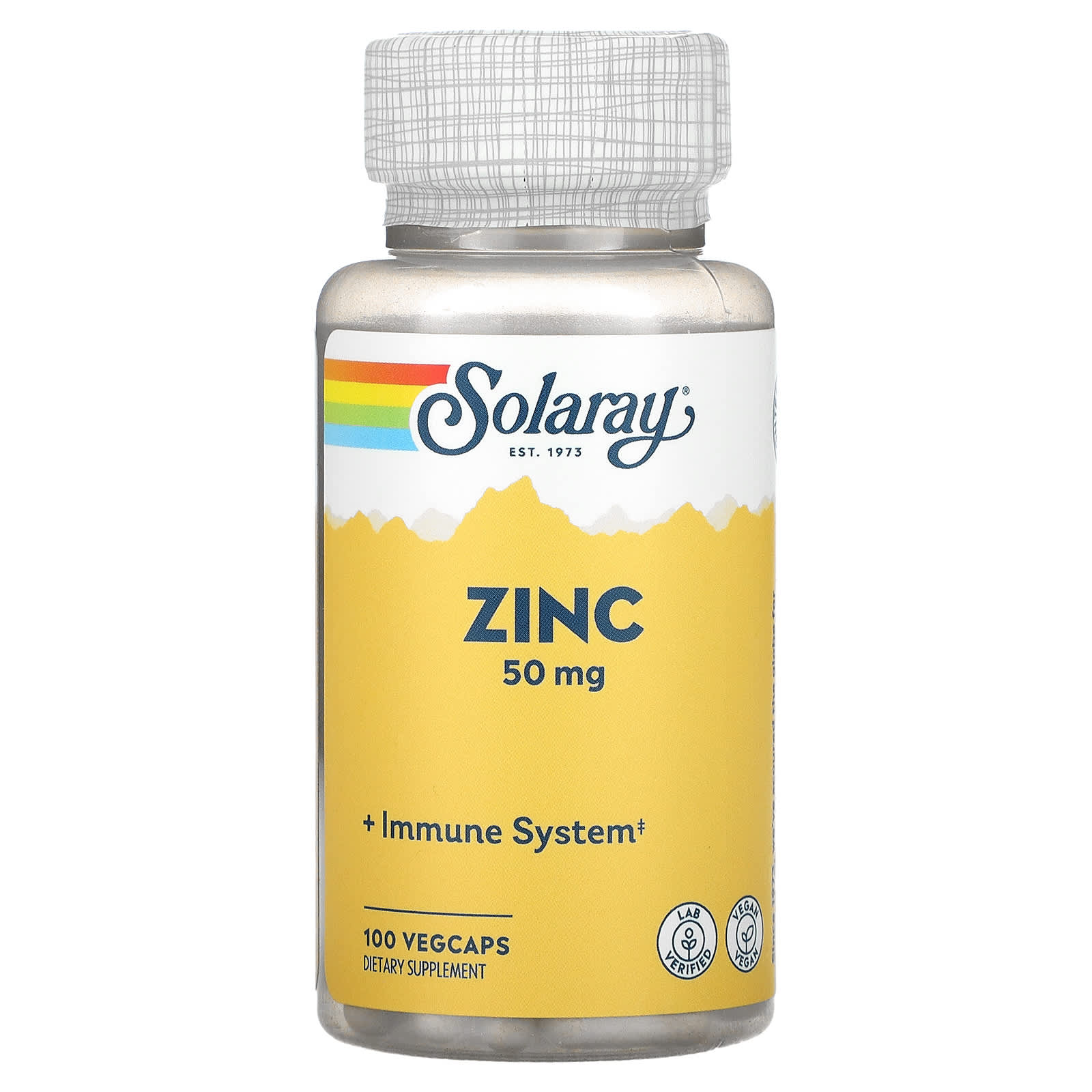 Solaray, Zinc, 50 mg, 100 VegCaps - Medaid