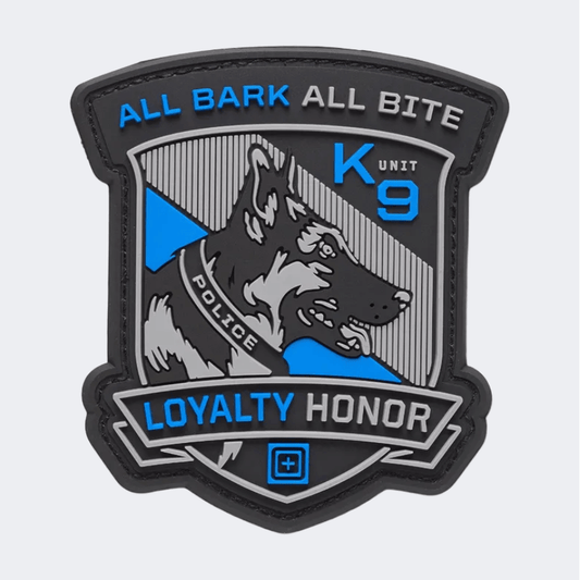 5-11 Brand All Bite Tactical Patches, Tags And Stickers Black - Medaid