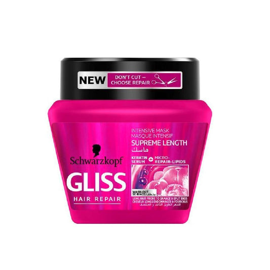 Schwarzkopf Gliss Supreme Length Mask 300ml - Medaid