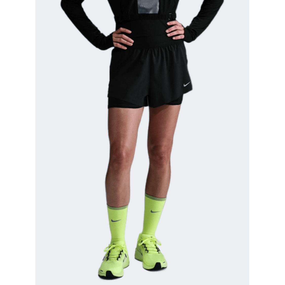 Nike Swift Women Running Short Black - Medaid