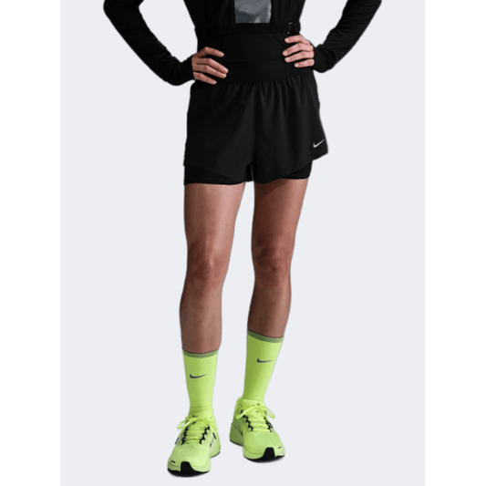 Nike Swift Women Running Short Black - Medaid