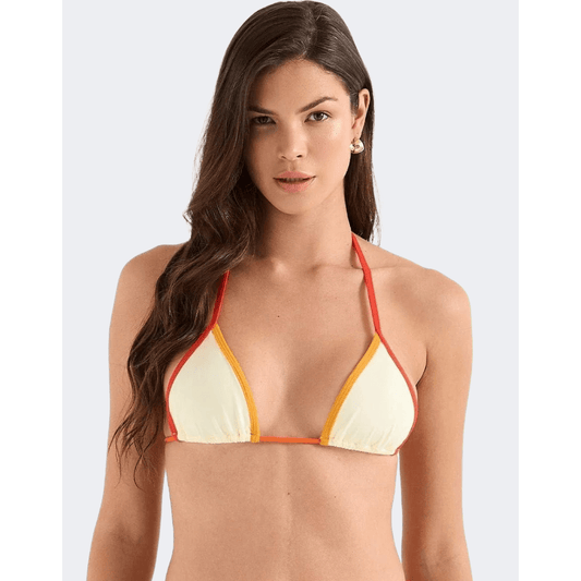 Oneone Elle Women Beach Bra Sunset Dreams White - Medaid