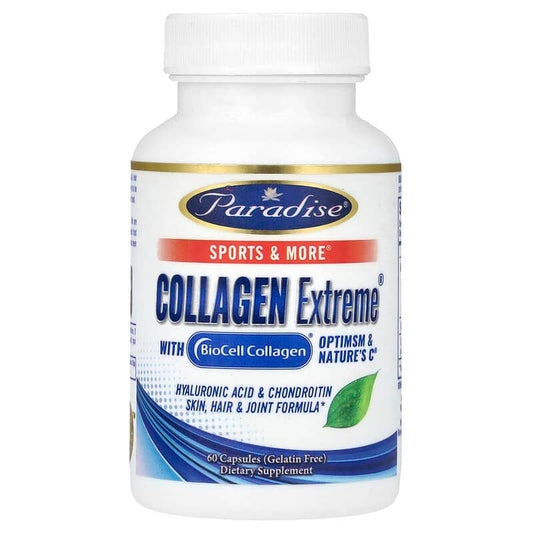 Paradise Herbs, Collagen Type II, OptiMSM & Nature's , 60 Capsules - Medaid