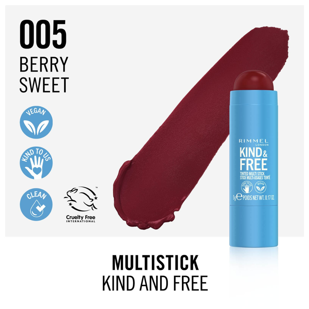 Rimmel Kind & Free Clean Multi Stick Blush And Tint - Medaid