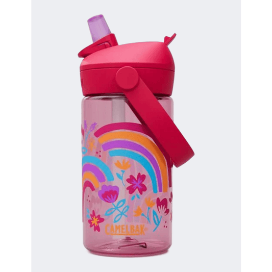 Camelbak Thrive Flip Straw 14 Oz Kids Lifestyle Bottle Rainbow Floral - Medaid