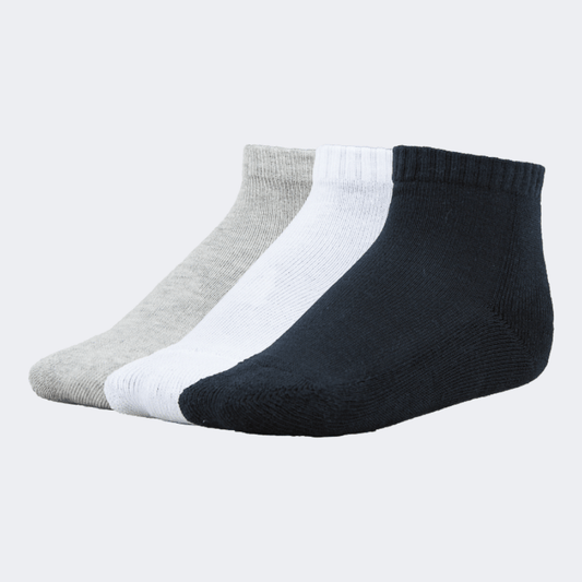 Top Ten Soft Kids Lifestyle Socks Black/White/Grey - Medaid