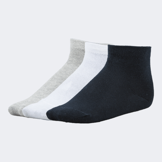 Top Ten Soft Kids Lifestyle Socks Black/White/Grey - Medaid