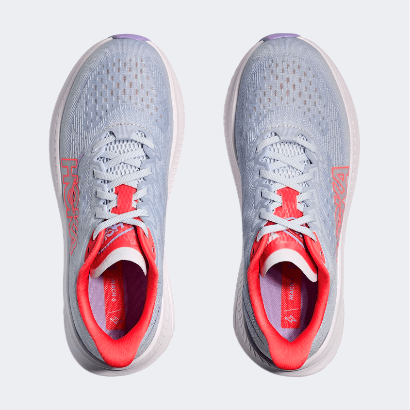 Hoka Mach 6 Women Running Shoes Grey/Red - Medaid International