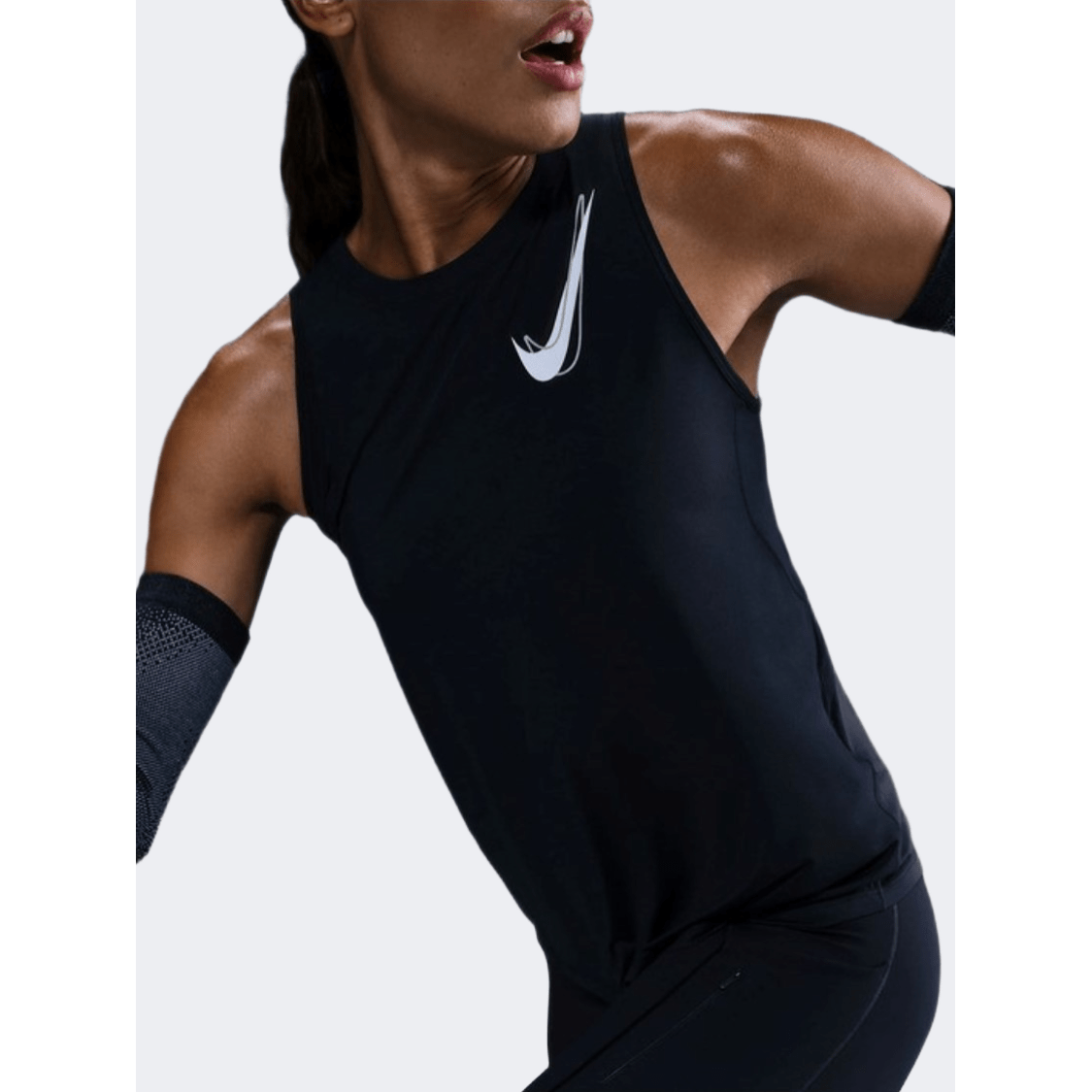 Nike One Women Running Tank Black - Medaid