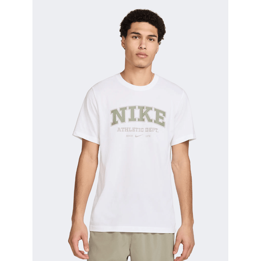 Nike Dri-Fit Fitness  Men Training T-Shirt White - Medaid