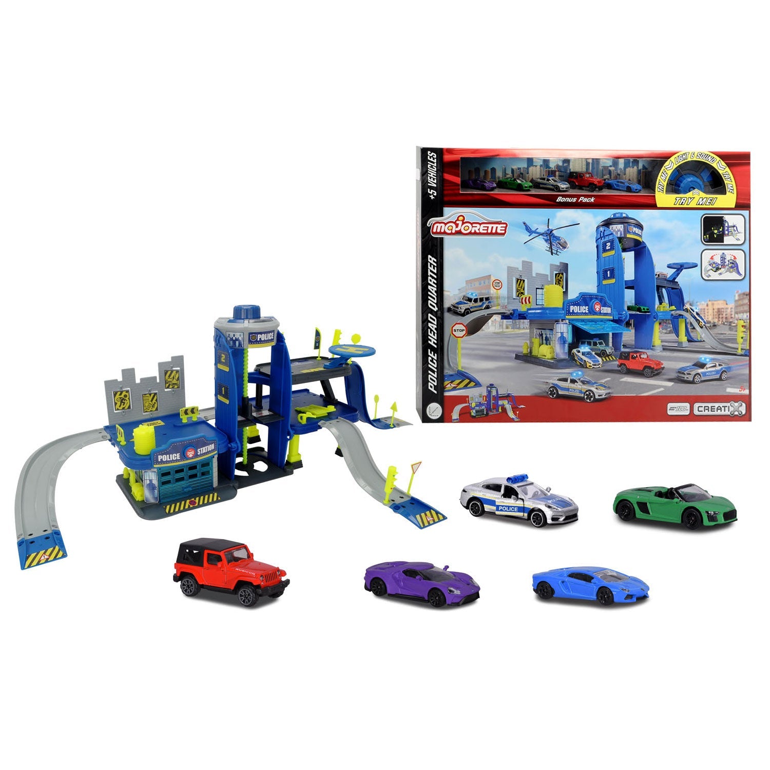Creatix Police Playset Headquarter - Medaid International