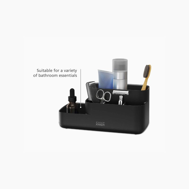 Joseph Joseph EasyStore™ Matt Black Bathroom Storage Caddy - Medaid